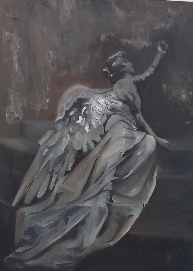 Grieving Angel A4 print